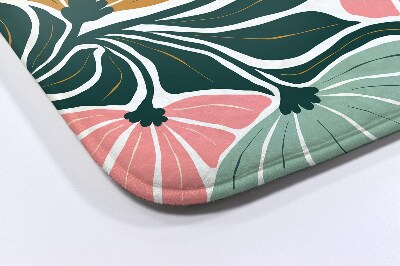 Badematte Geometrische Blüten