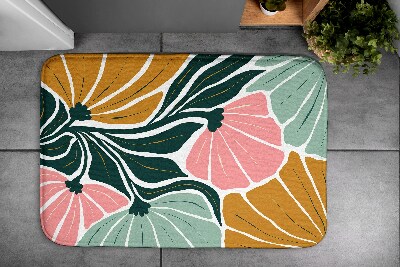 Badematte Geometrische Blüten