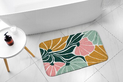 Badematte Geometrische Blüten