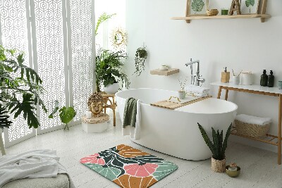Badematte Geometrische Blüten