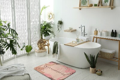 Badezimmer teppich Geometrische Muster