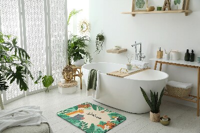 Badezimmer teppich Safari-Tiere