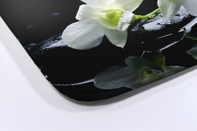 Badezimmer teppich Orchideen