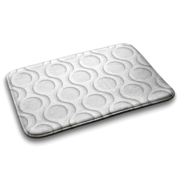 Badematte Musterräder