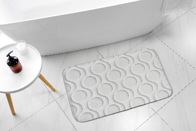 Badematte Musterräder