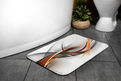 Badezimmer teppich Farbenfrohe Abstraktion