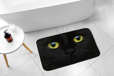 Badezimmer teppich Schwarze Katze