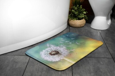 Badematte Löwenzahnpflanze