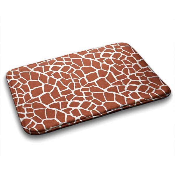 Badezimmer teppich Giraffe -Flecken