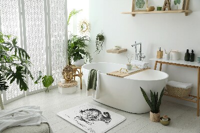 Badezimmer matte Hasen-Tiere