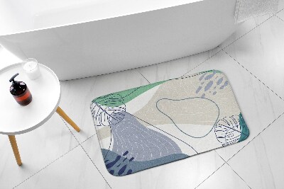 Badezimmer teppich Geometrische Abstraktion