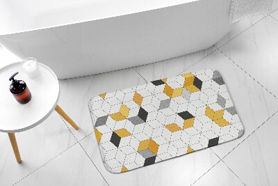 Badezimmer matte Geometrische Würfel