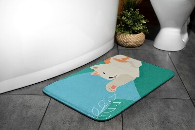 Badezimmer matte Kätzchen