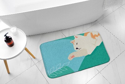 Badezimmer matte Kätzchen