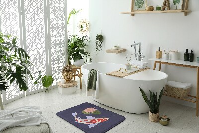 Badezimmer matte Fisch Koi