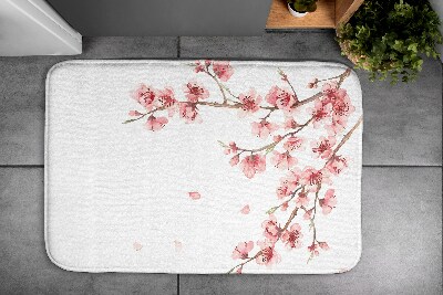 Badezimmer matte Japanische Blumen