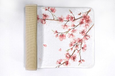 Badezimmer matte Japanische Blumen