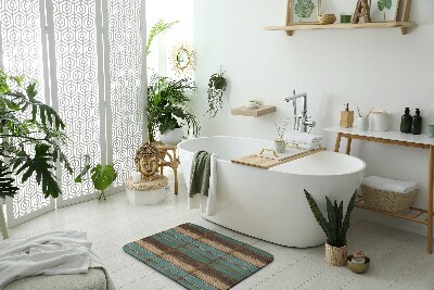 Badezimmer matte Holzmuster