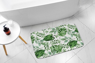 Badezimmer teppich Monster's Blätter