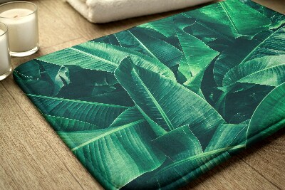 Badezimmer matte Pflanzenblätter