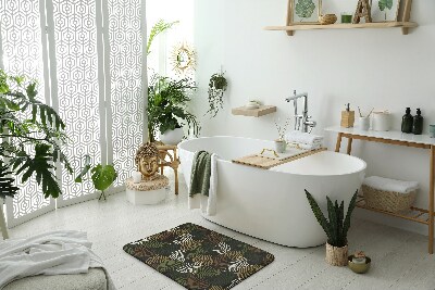 Badematte Gemüsemuster