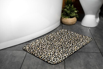 Badematte Leopard