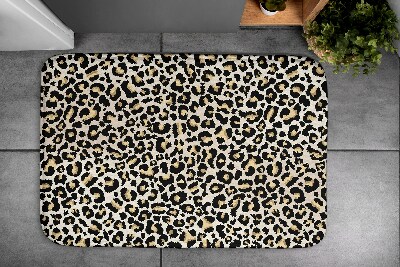 Badematte Leopard