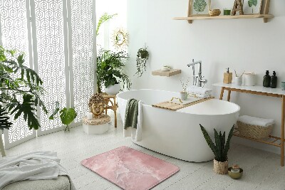 Badezimmer teppich Rosa Abstraktion