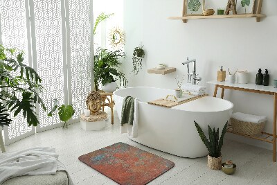 Badezimmer teppich Rost