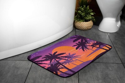 Teppich badezimmer Tropenstrand