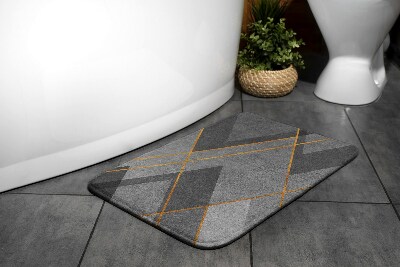 Teppich badezimmer Geometrische Muster
