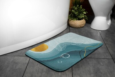 Teppich badezimmer Geometrische Abstraktion