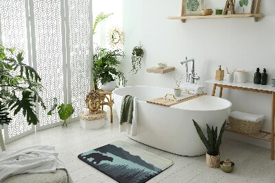 Badezimmer matte Bärenwald