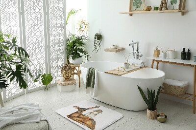 Badezimmer teppich Wilde Tiere