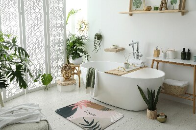 Badezimmer teppich Geometrische Abstraktion