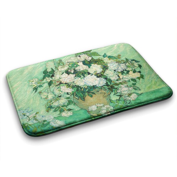 Teppich badezimmer Van Gogh Rosen