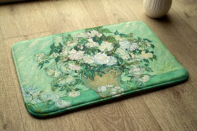 Teppich badezimmer Van Gogh Rosen