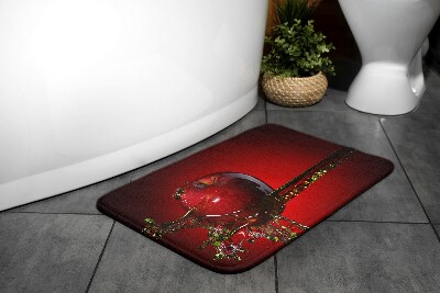 Teppich badezimmer Roter Apfel