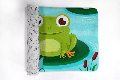 Badezimmer teppich süßer Frosch