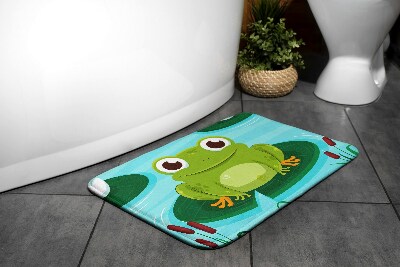 Badezimmer teppich süßer Frosch