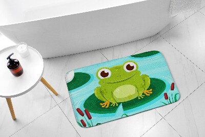 Badezimmer teppich süßer Frosch