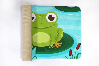 Badezimmer teppich süßer Frosch