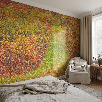Fototapete fürs Kinderzimmer mit herbstlichen Farben
