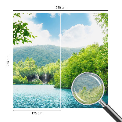 Vlies-Fototapete fürs Kinderzimmer Natürlicher Wasserfall