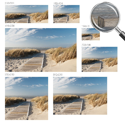 Vliestapete fürs Schlafzimmer Seeweg