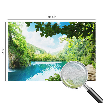 Bedruckte Vlies-Fototapete Natürliche Oase