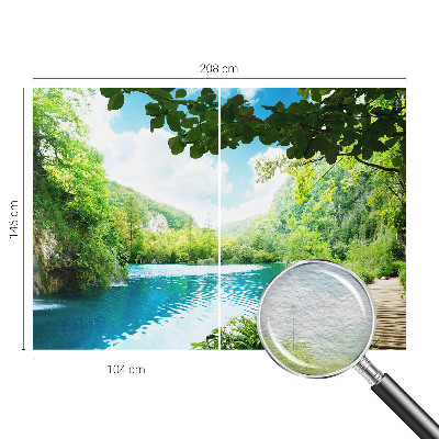 Bedruckte Vlies-Fototapete Natürliche Oase