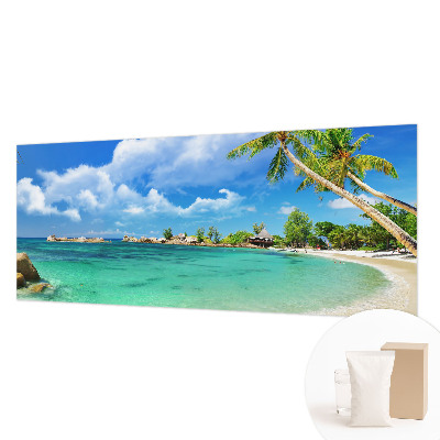 Wand-Fototapete mit tropischem Paradies-Motiv