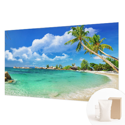Wand-Fototapete mit tropischem Paradies-Motiv