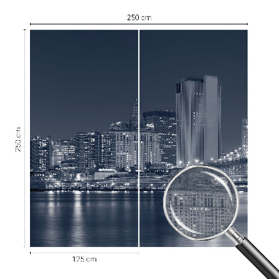 Fototapete nach Maß Nachtstadt